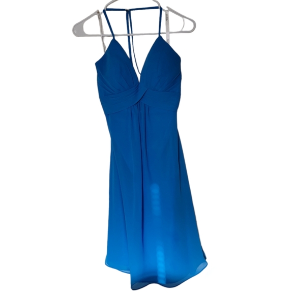 DaVinci Dress Women's Formal Gown Prom Wedding Graduation Size 6 Halter Top - Picture 3 of 13